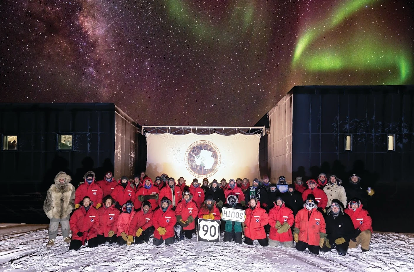 South Pole 2019 Winter Crew